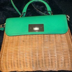 Kate Spade New York Green x Basket Bag